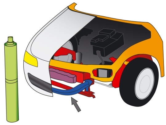 Opel and BASF develop a novel plastic part to protect pedestrians