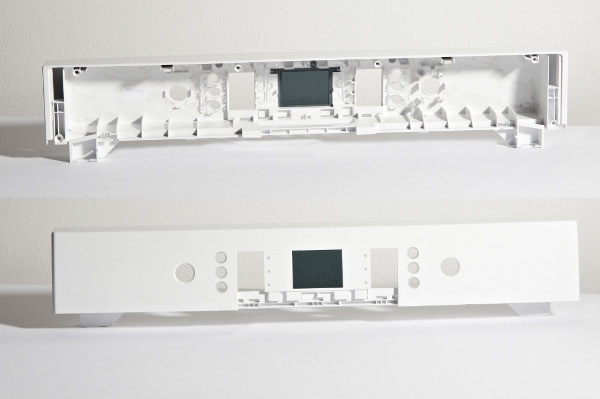 Front panel of washer