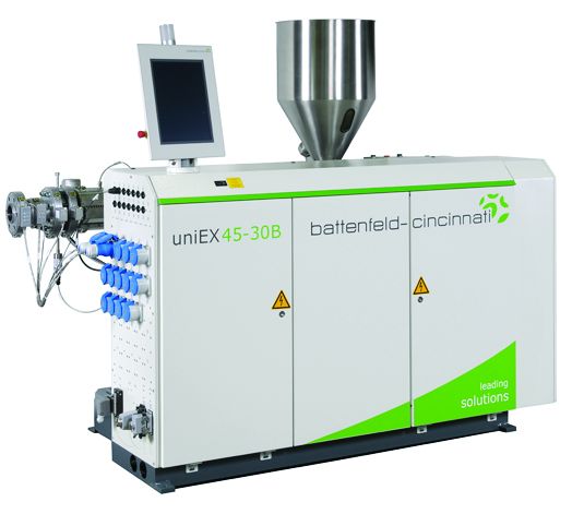 New all-round extruder for pipes and profiles