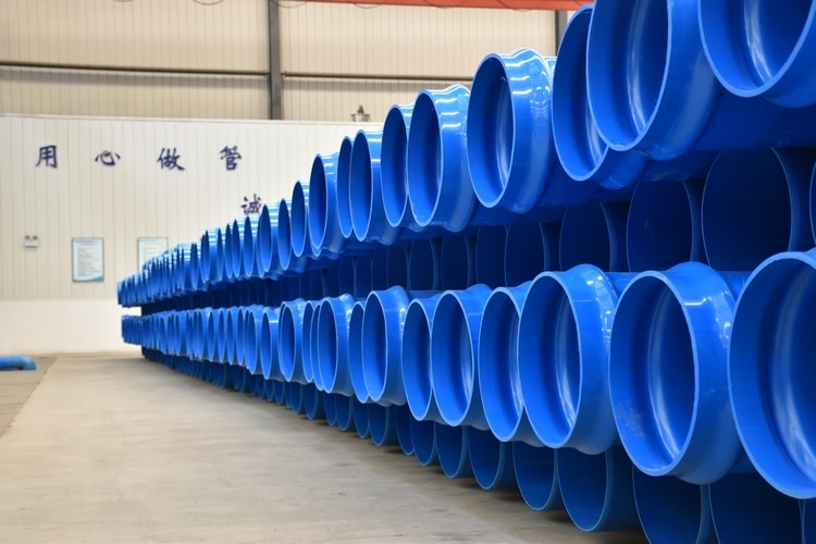 Biaxially oriented PVC-O pipes