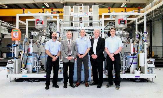 KraussMaffei delivers HP-RTM system to British university manufacturing research center AMRC