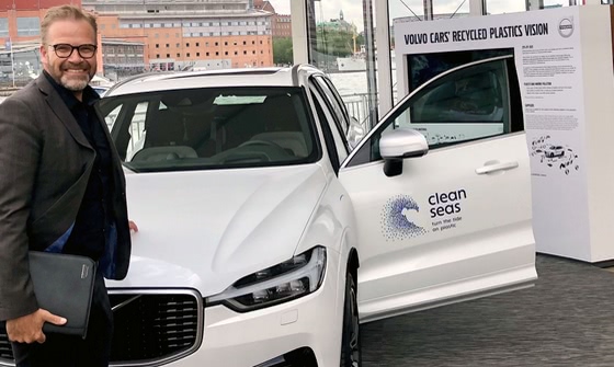 Rondo Plast supplies recycled materials to Volvo Cars