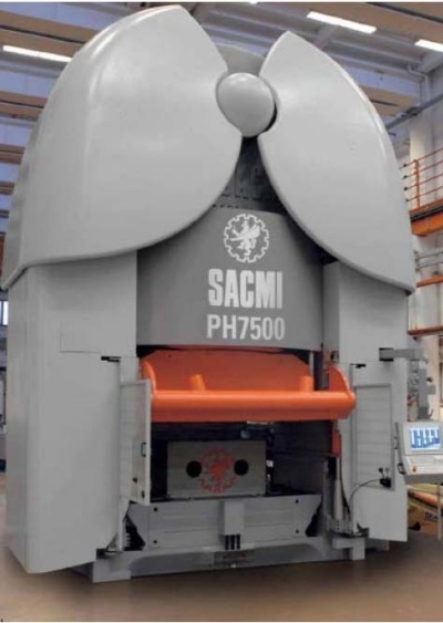 Sacmi delivered an innovative press