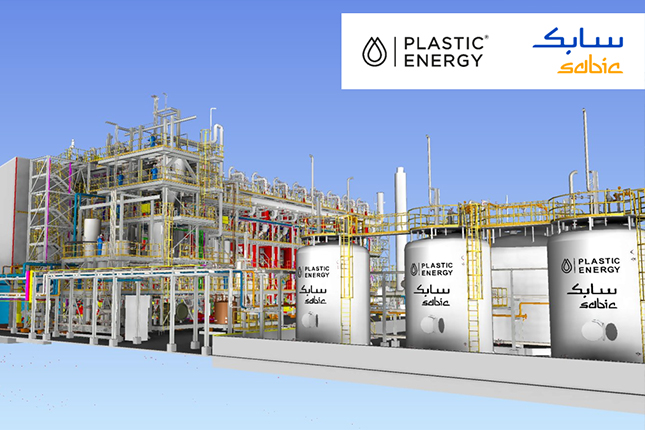 SABIC and Plastic Energy set to start construction of pionieering advanced recycling unit