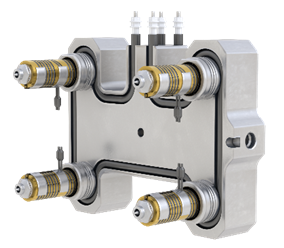 New economical hot runner solution for commodity applications