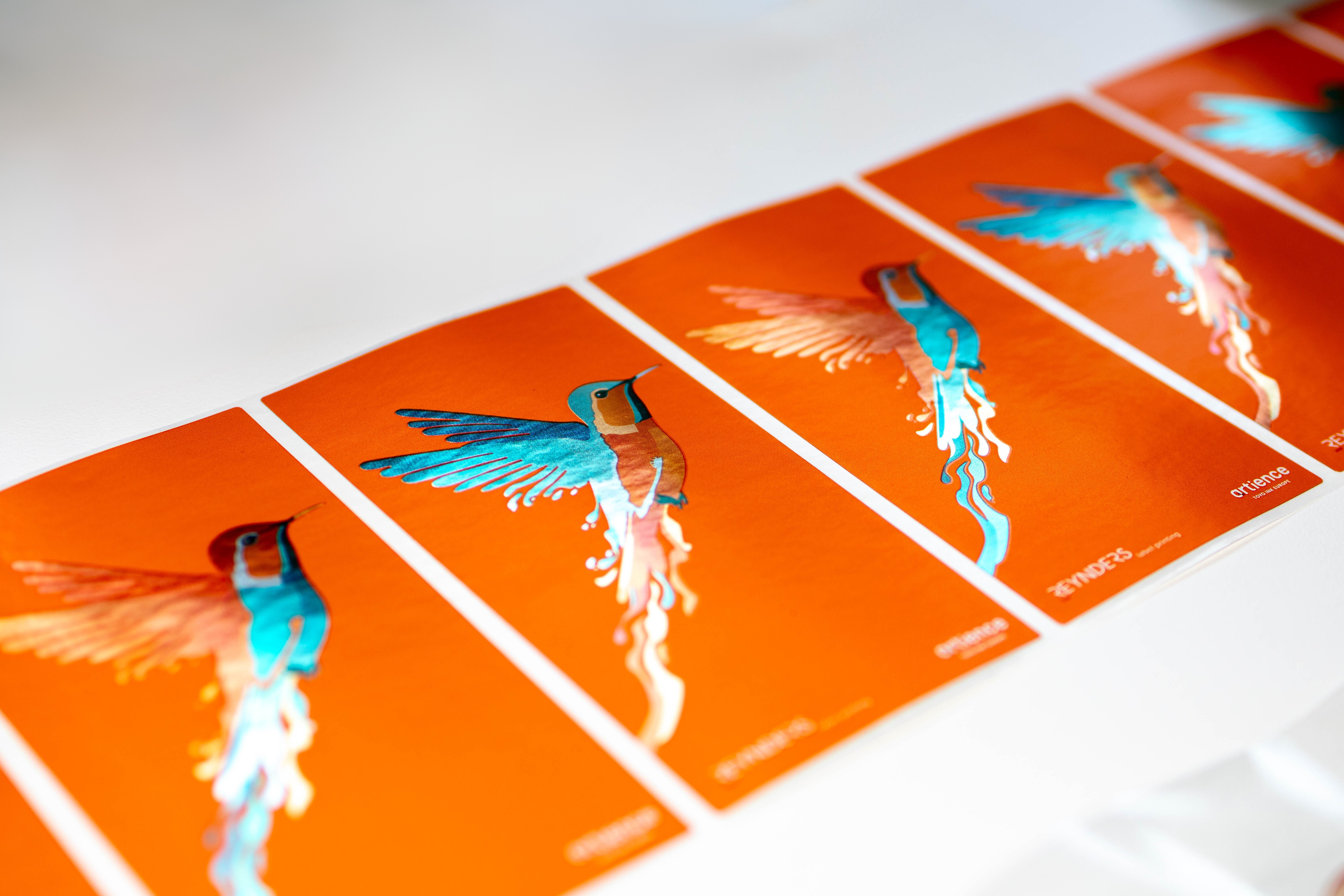 Low Migration Flexo Inks labeles