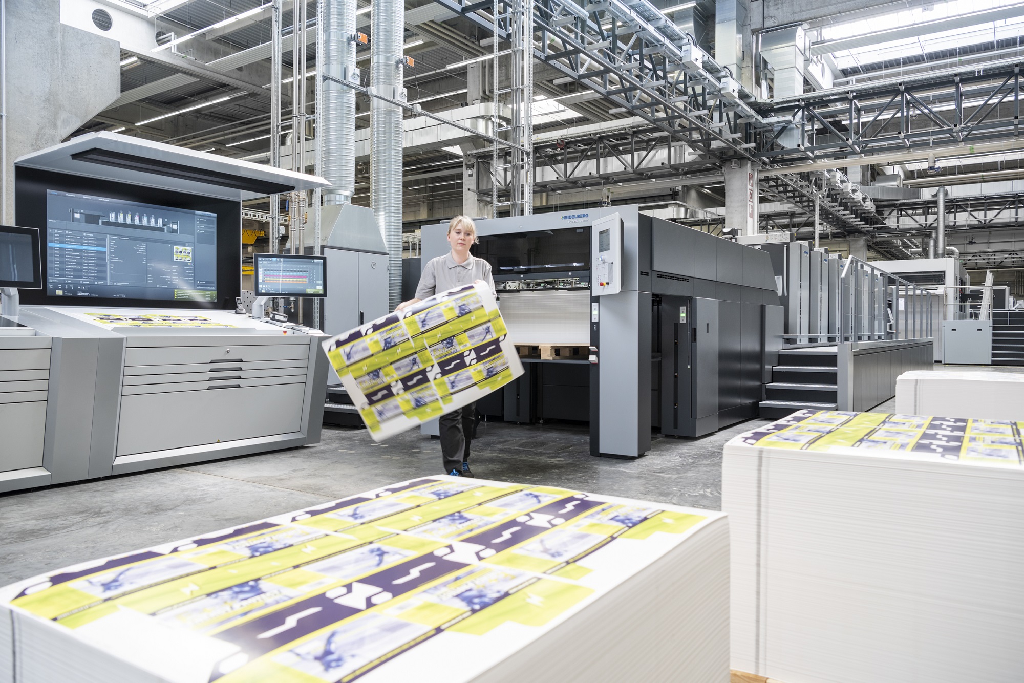 A web configurator for the Speedmaster CX 104 is now available to customers on the HEIDELBERG website.