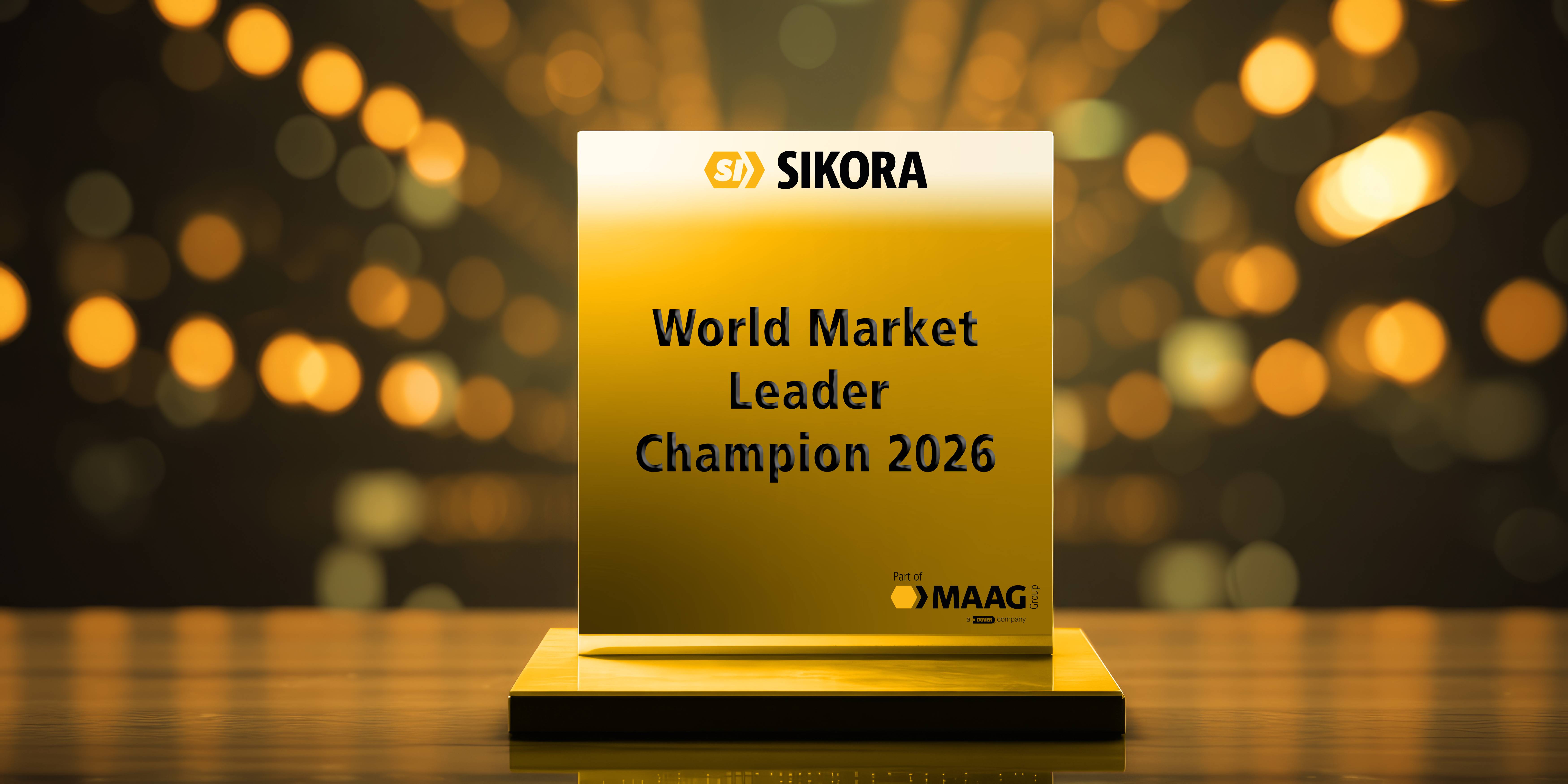 Sikora is once again among the 500 World Market Leader Champions in the German-speaking economic area in 2026.