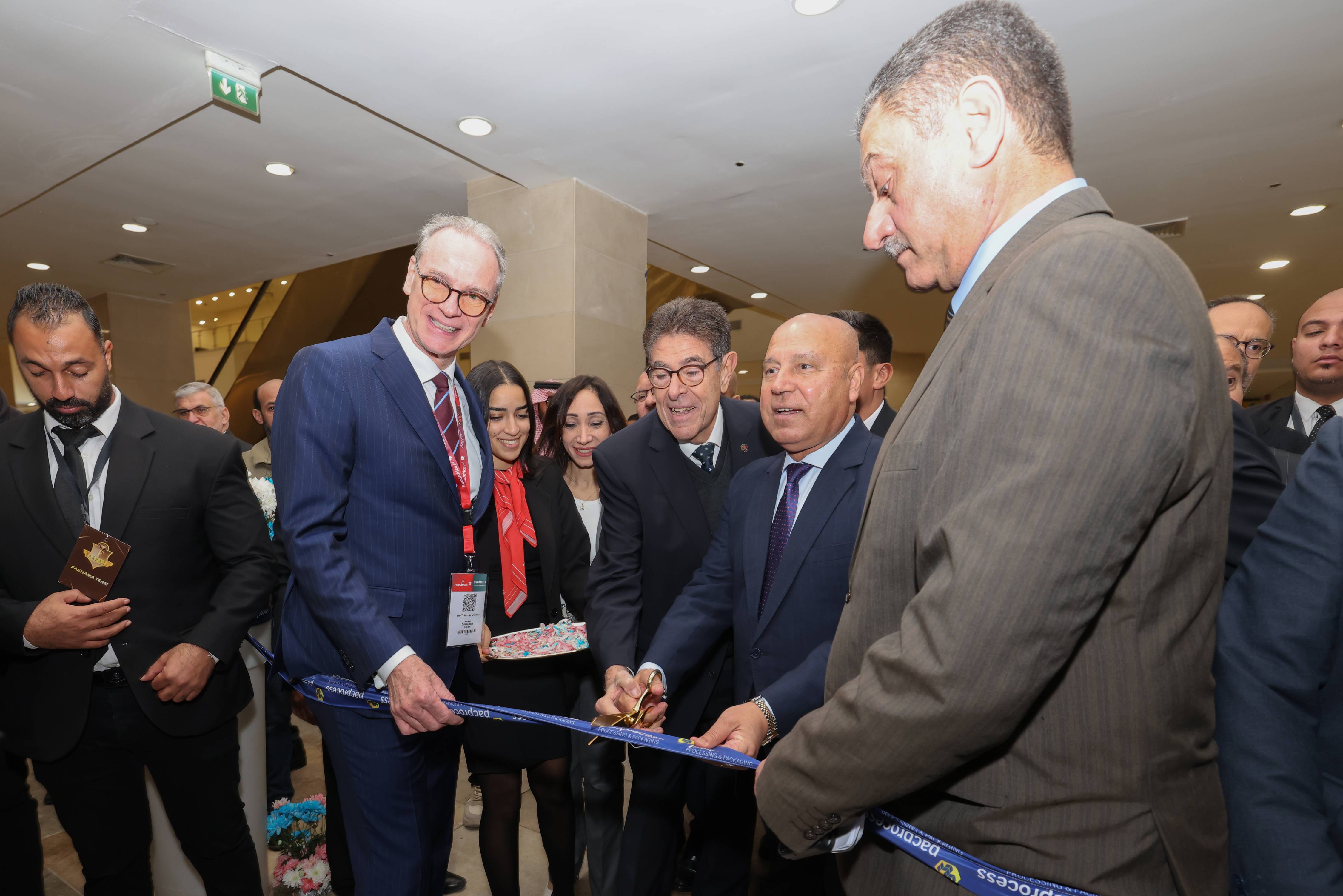 Exhibition grounds of pacprocess MEA and Food Africa in Cairo