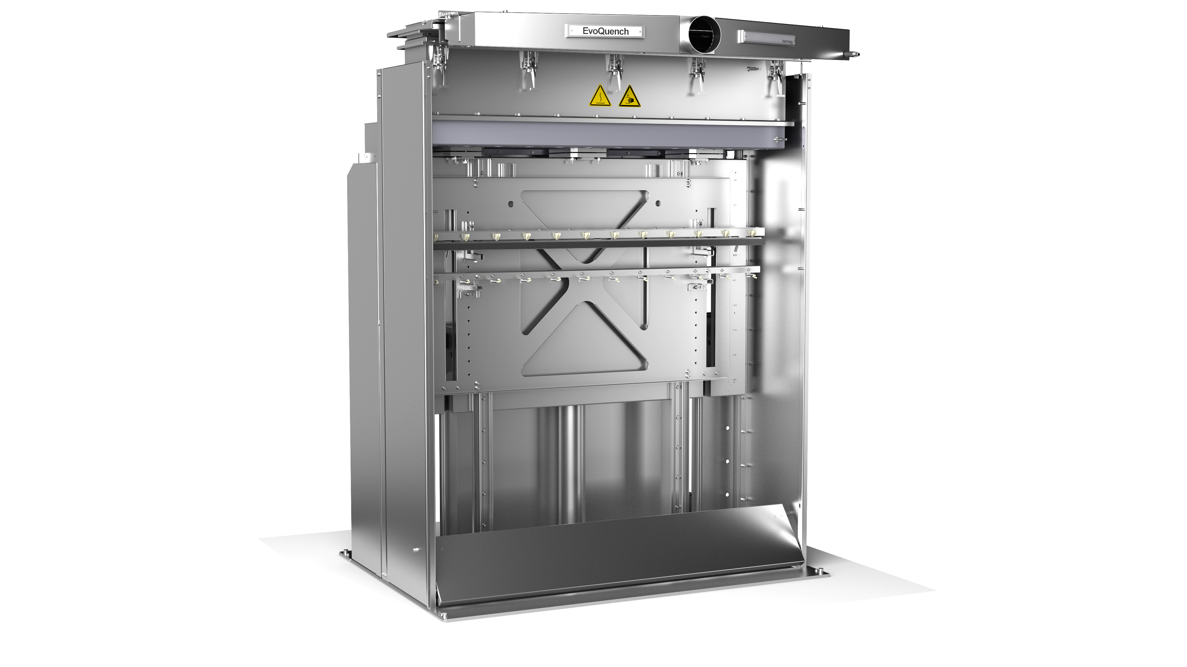 The EvoQuench radial quenching system enables efficient production of microfiber yarns for both PA6 and PA66.