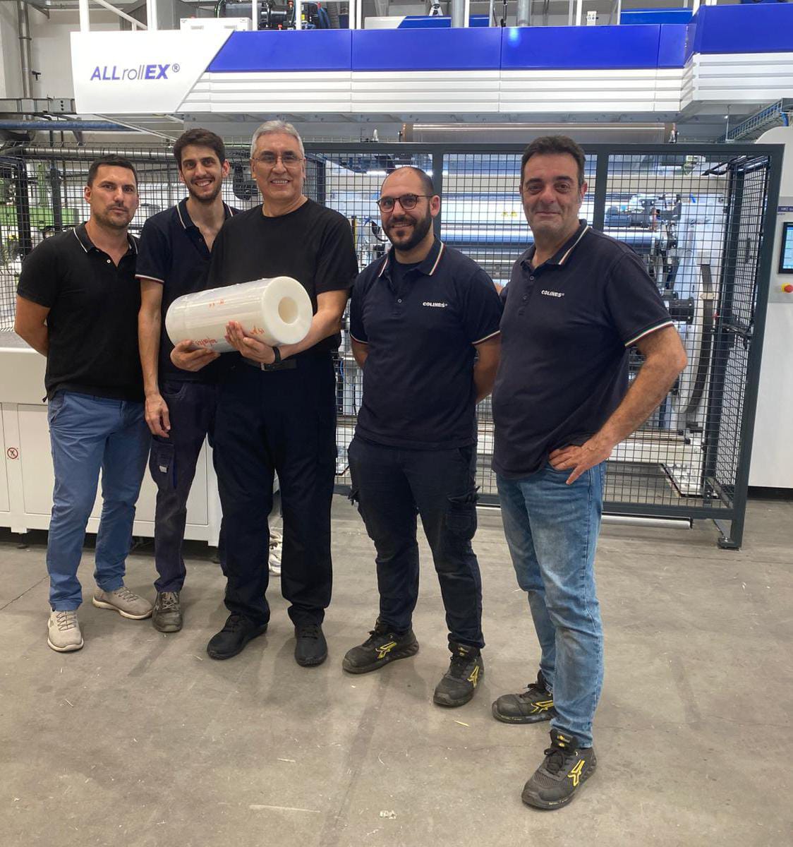 AllRollex line by Colines at Industrias Belen plant