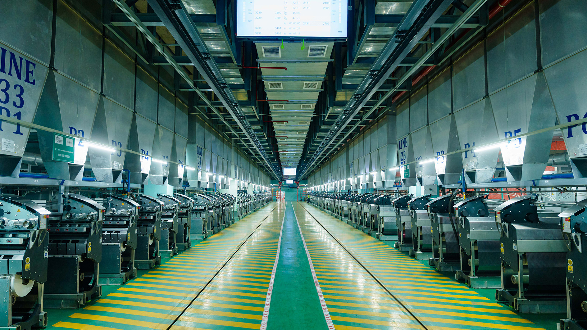 The new Unitex plant in Trang Bang, fully digitalized using Barmag atmos.io.