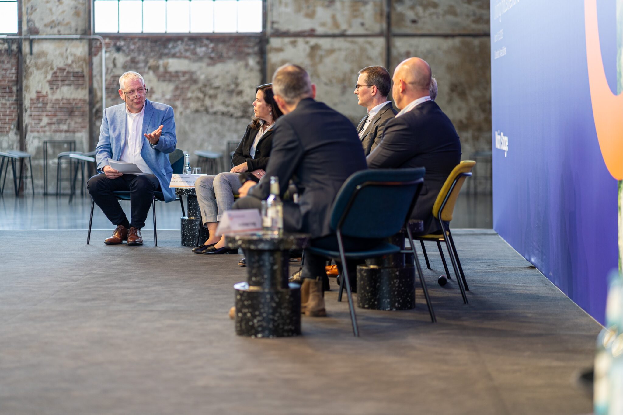 In 2026, there will once again be presentations and panel discussions on stage. Photo: Jan Turek/Circular Valley