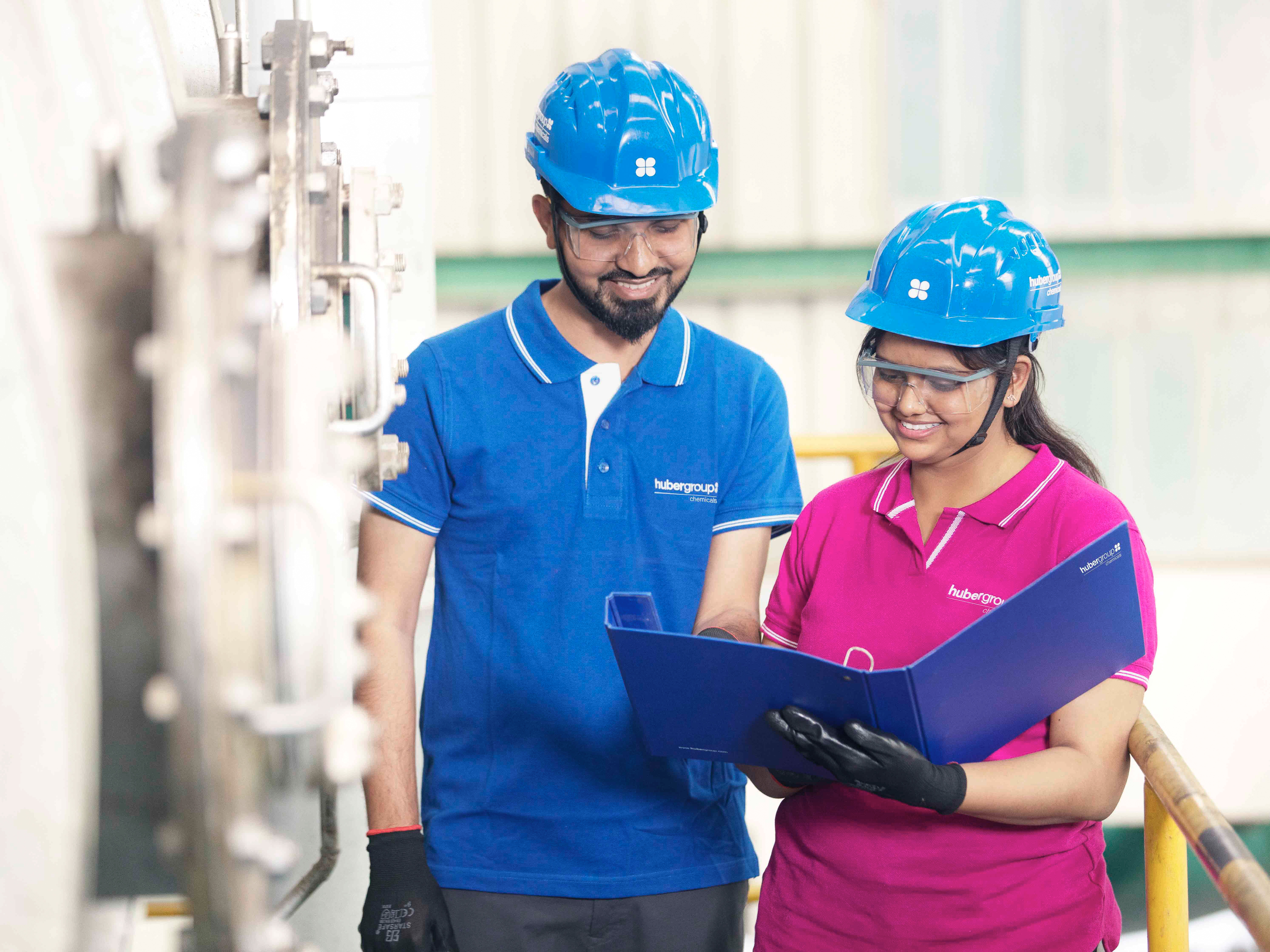 hubergroup Chemicals has world-class production facilities in Vapi and Daman, India.