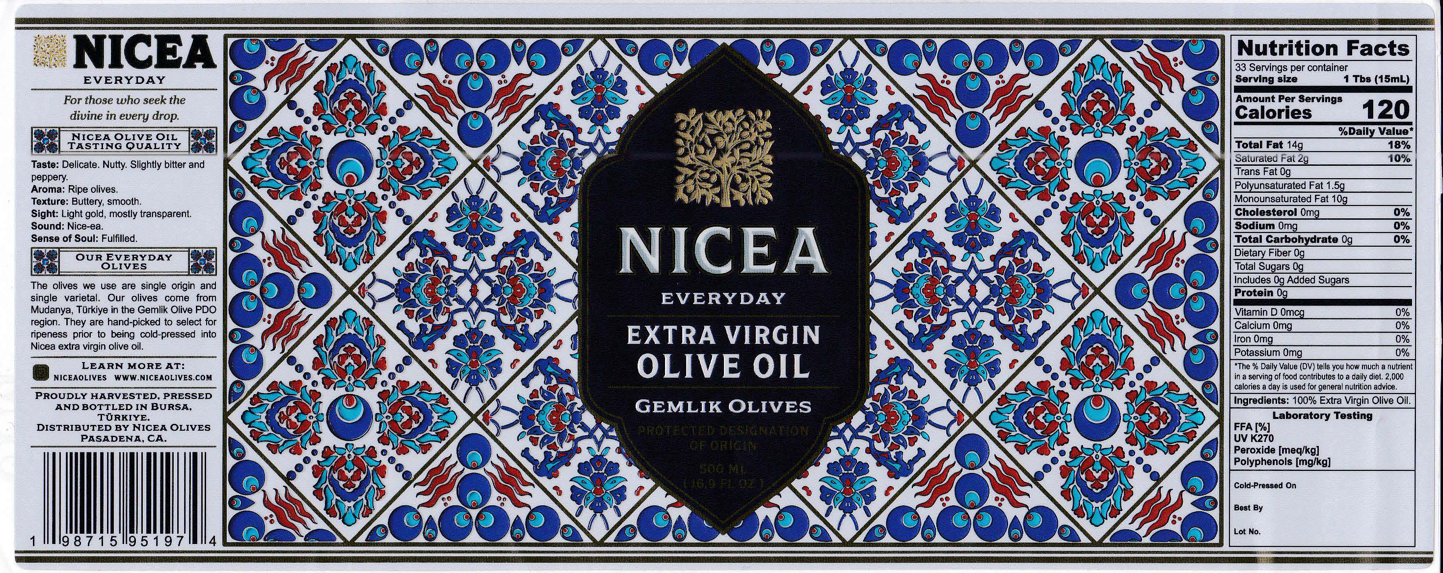 Label in combination printing technology
