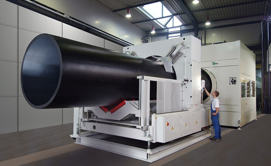 Leading Solutions for large diameter pipe extrusion lines