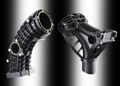 Ultramid, a plastic compound from BASF has, for the first time, found use in the charge-air section of a commercial vehicle. 