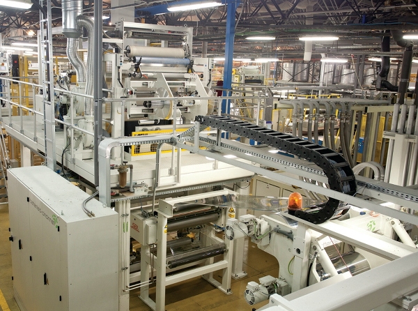 Paccor with the new 3-layer coextrusion line