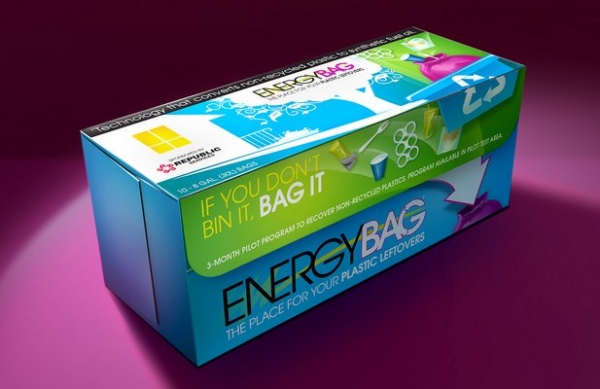 "Energy Bag" Pilot Program for plastic waste
