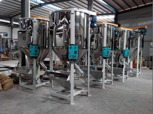 Mixer with dryer