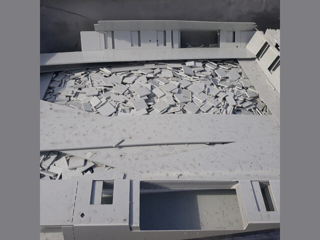 Rigid PVC scrap