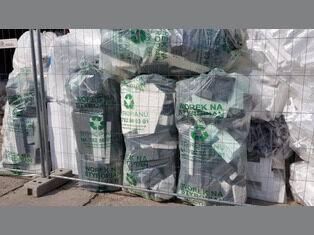 Styrofoam waste - cl