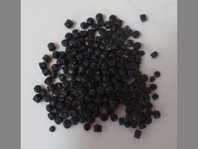 Black polypropylene...