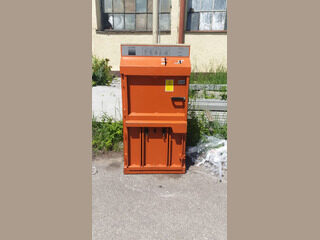 Baler press for foil