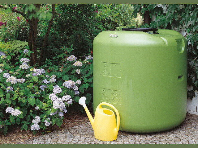 Tanks for rainwater...