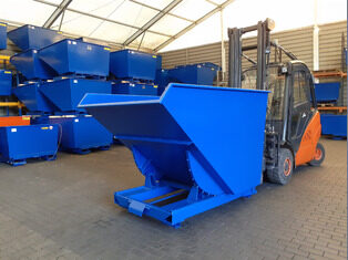 Self-unloading conta