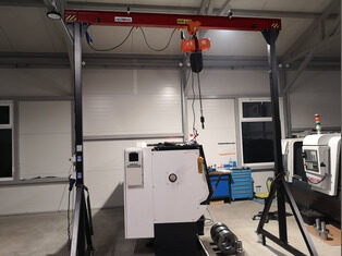 Gantry crane, winch 