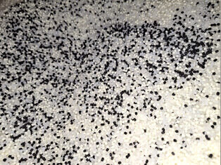 TPE, granulate, mix 