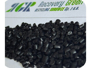 Black PP regranulate