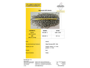 LDPE regranulate...