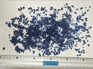 POM blue, mosaic, bl
