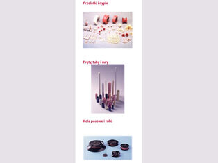 Guides, rollers, rod