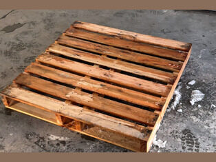 Wooden pallets...