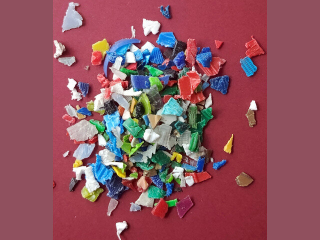 Regrind from caps