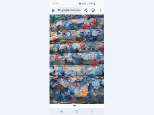 PET bottles from the
