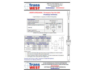 Type J temperature...