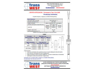 Type J temperature s