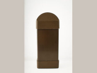Plastic, PVC brown r