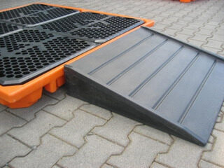Ramps for work platf