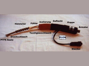 Flexible heating hos