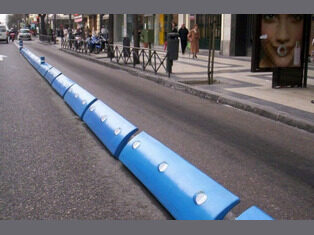 Barriers separating 