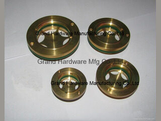 Brass circular oil l