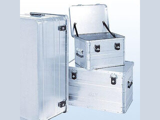 Lockable aluminum bo
