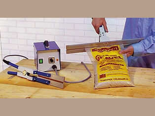 Jaw welder.