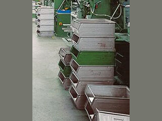 Cuvettes metal indus