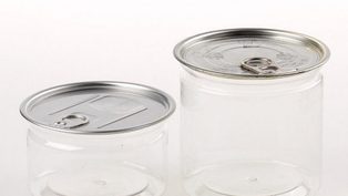 PET cans contaminate plas